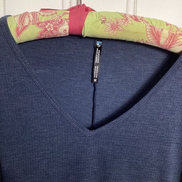 Kuhl Women’s Inara Dress Sz M Blue Geometric Mini Pocket - Picture 3 of 6